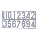 beehive plastic card number sign frame marking board beekeeping BX