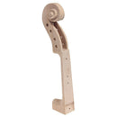 Violin Neck with Maple Wood Fingerboard Accessory Kit for 4/4 Violin