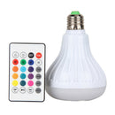 E27 Bluetooth Control Smart Music Audio Speaker LED Bulb Light Lamp