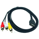 1.5M Usb A Female To 3 Rca Phono Av Cable Lead Pc Tv Aux Audio Video Adapte