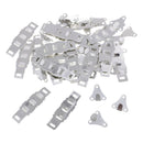 20Pcs Trouser/Skirt Hooks and Bars Fasteners Waistband Extenders Tailor Sew