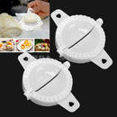 3Pc Plastic Chinese Dumpling Mould Empanada Press Maker Mold Home Kitchen