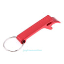 Aluminum Alloy Beer Bottle Opener Keychains Can Opener Keyring Claw Bar Tool