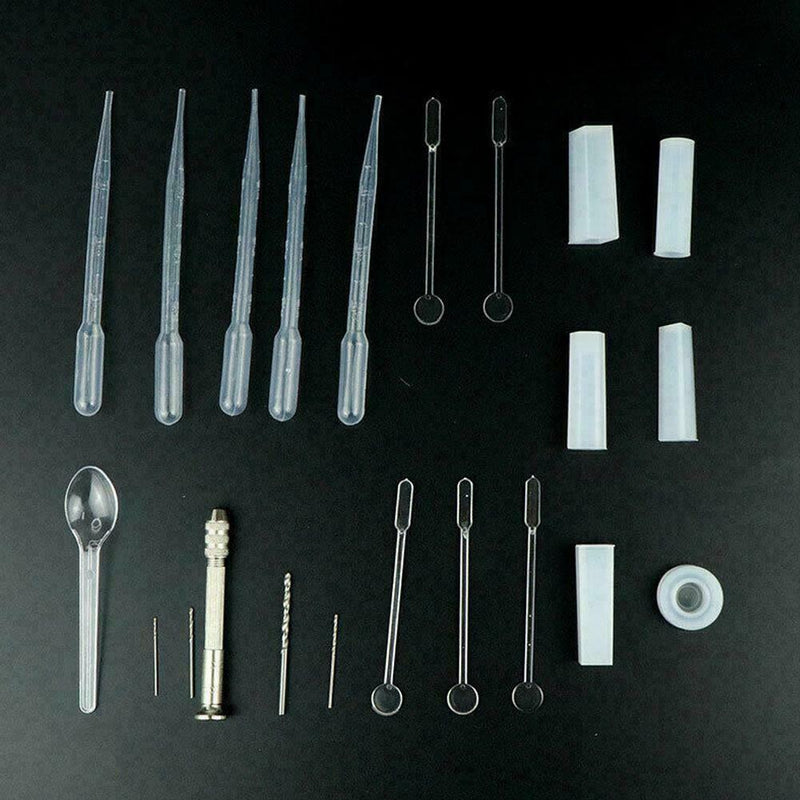 1* 147Pcs/Set Crystal Glue Mould Kit For DIY Handmake R9X6