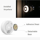 Night Lamp Motion Sensor Light Led Usb Chargeable Toilet Wc Kitchen Bedroom