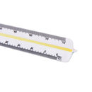 300mm 1:100~1:500 Triangular Metric Scale Ruler For Engineer 12.6''  I Gw