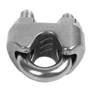 6pcs 8mm 5/16-inch Stainless Steel Wire Rope Cable Clamp Clips