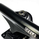 2x Skateboard Truck Durable Aluminium Alloy Longboard Trucks 2.75inch Black