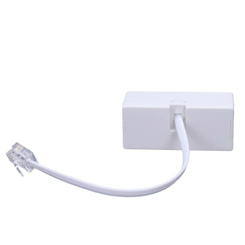 RJ11 Male Plug to RJ11 UK BT Telephone Socket Adapter Splitter D8Q3