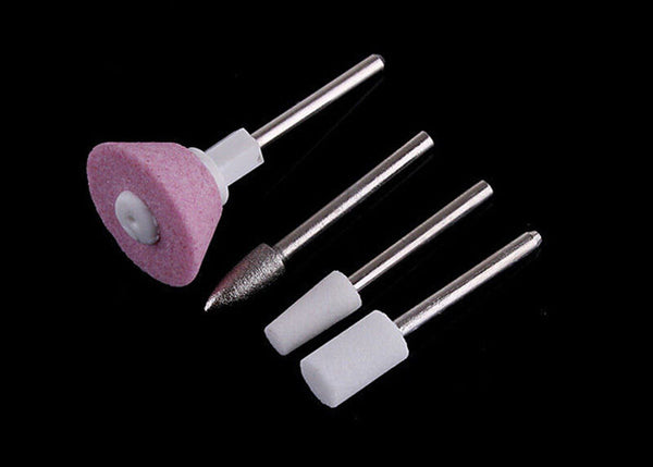 Professional electric acrylic nail drill file buffer bits Nail Manicure Kit Pg