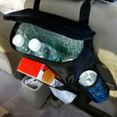 Auto Car Seat Back Multi-Pocket Storage Bag Organizer Holder Travel Hanger Black