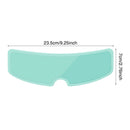Anti Fog Film Patch Transparent For Helmet Visor Universal Motorcycle Shield
