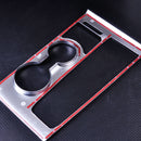 fit for Hyundai Tucson Interior Front Water Cup Holder Matt Cover Panel Trim Hf