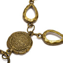 Long Necklace Acrylic Alloy Lobster Buckle Necklace Geometric Fancy Stone P