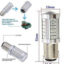 2pcs Red 1157 P21/5w Bay15d Super Bright 33 Smd 5630 5730 Led Auto Brake Li