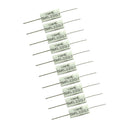 10Pcs 5W 0.22 ohm Non-inductive Ceramic Cement Resistor Wirewound Resistance