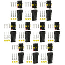 20 Kits 3 4 Pin Sealed Waterproof Electrical Wire Connector Plug Car Auto