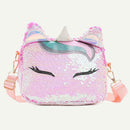Sequins Animal Shaped Shoulder Handbags Women Crossbody Bags (Light Pink)