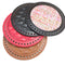Round Crochet Bag Bottom Shaper Pad Insert Base for Purse Making Black