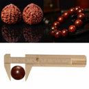 80mm / 3.25in Mini Brass Sliding Gauge Vernier Bead Jewelry Caliper Double Scale