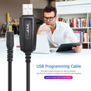 USB Programming Cable + Driver CD for TYT TH-9000D Car Radio Walkie Talkie