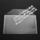 10pcs/set Transparent Storage Bags for DIY Scrapbooking Cutting Dies Stamp