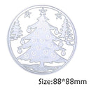 Christmas Tree Cutting Dies Stencils Scrapbook Embossing DIY Craft Card