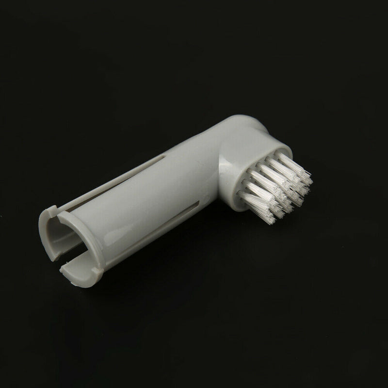 Pet Finger Toothbrush Dog Brush Breath Double Head Teeth Care Dog Cat Clean