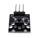 5x Button Switch Module For Arduino Starters Compatible KY-004 Black F9K2