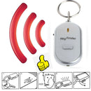 Whistle Key Finder Flashing Beeping Lost Locator Remote chain LED Torch US
