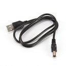 2PCS USB to DC5.5 * 2.1mm Power Cord USB to DC5.5 DC Cable Copper Charging LineZ