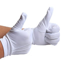 1 Pair Mens Formal Gloves Tuxedo Honor Color Guard Parade Santa Inspection- P9X4