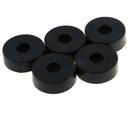 5pcs Round Black Bumpers Pads Rubber Feet, 45x15mm