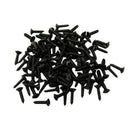 50pcs Pickguard Screws 3MM for Fender Strat Style Guitar(black)