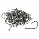 50 x Chemically Sharpened Octopus Circle Fishing Hooks Fishing Tackle black