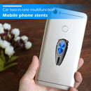 Portable Car Air Outlet Metal Finger Ring Phone Bracket Accessories (Blue) A