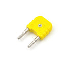 K-Type Thermocouple Adaptor Mini K Type to Round Banana Plug Thermome gh LDU Ew