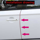 1X Clear Car Door Strip Bumper Hood Edge Guard Paints Protection Film Stic FT