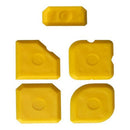 5Pcs Scraper Tool Kit Grouting Set Smoothing Trowel Grout Remover Silicone  A8D6