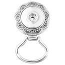 2pcs Alloy Snap Button Magnetic Eyeglass Holder ID Badge Eye Glasses Brooch