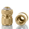 1/2" inch Brass Water Gun Hose Tap Fittings Threaded Water Pipe Tube Tap Adapter