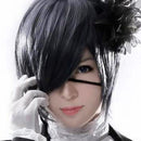Black Butler Ciel Phantomhive Short Blue Gray Anime Fashion Costume Wig