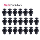 20pcs Engine Cover Fender Liner Clip Fit For Subaru 909130067 Push-Type Retainer