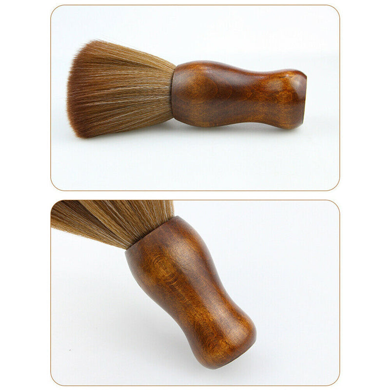 Soft Neck Face Duster Brush Barber Hair Clean Beard Hairbrush Styling Tools