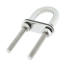 M8*100 Bow Eye Stern Eye, Boat U-Bolt, Marine Grade, 304 SS, Rust-Resistant