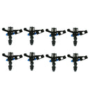 8pcs 1/2 inch Rotatable Spray Nozzle Swing Arm Sprinkler Head Garden Watering