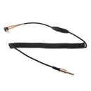3.5mm Male to Male Stereo Cable Universal Aux Cord Auxiliary/Aux Coiled Stereo