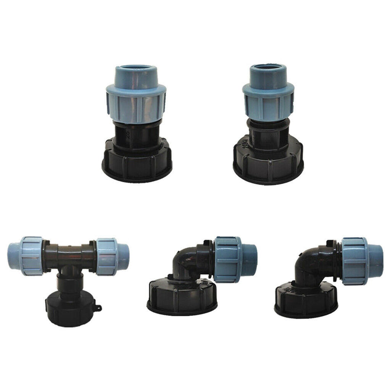 1000L IBC Water Tank Garden Hose Adapter Fittings Coupler Hose Fittings 25mm Dia