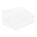 Clear Acrylic Lipstick Holder Organizer: 24 Spaces for Lipsticks,Lip Gloss and