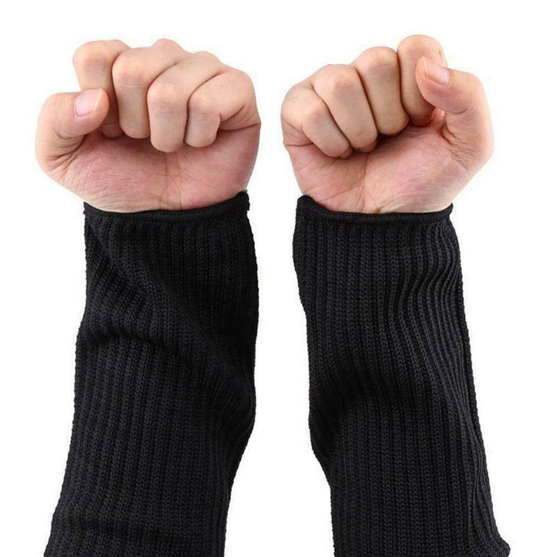1 pair Outdoors Black Resistant Cut Arm Sleeve tector D9A9 Wire Covers E0G5